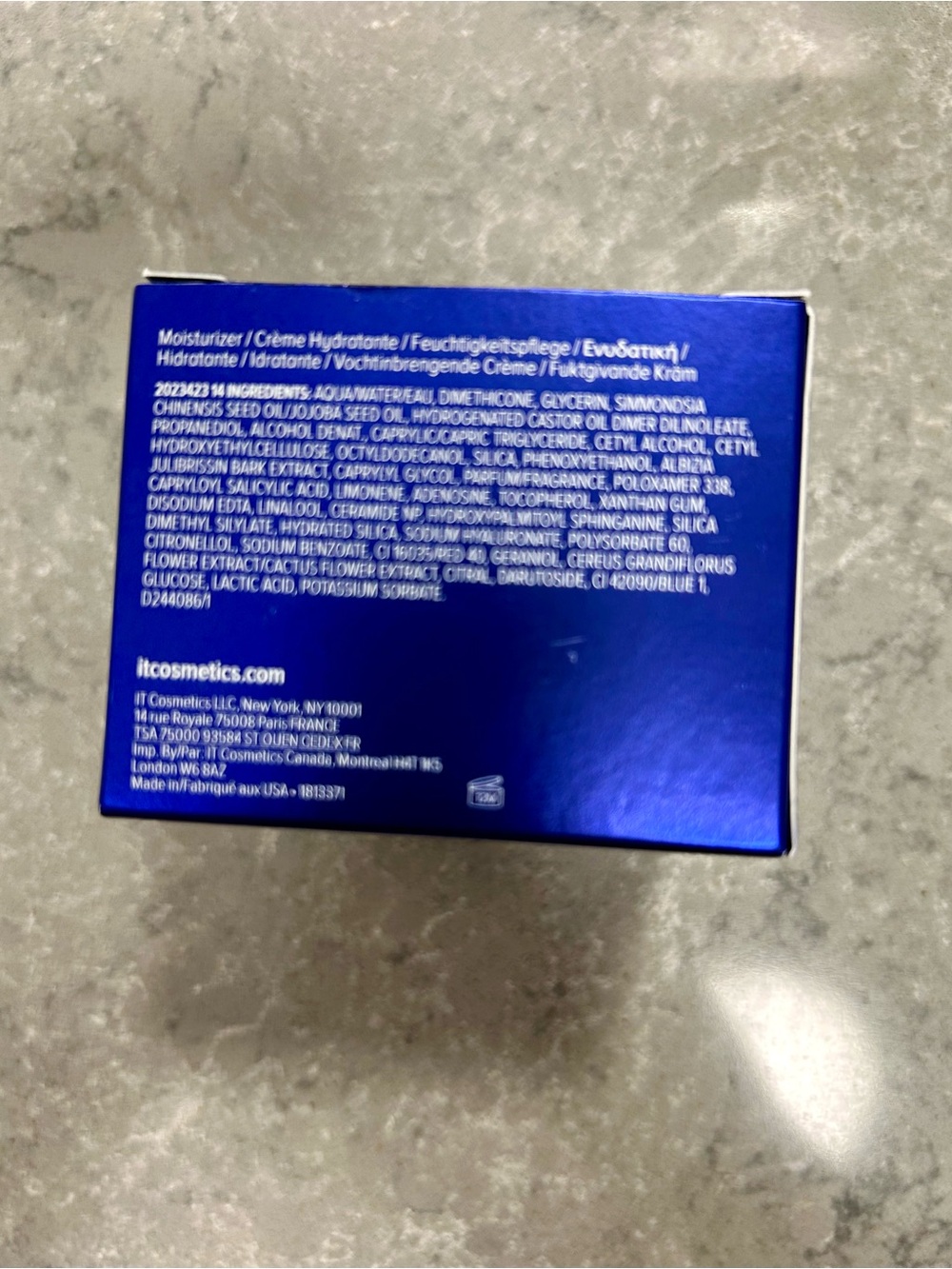 iT COSMETICS CONFIDENCE IN YOUR BEAUTY SLEEP CREAM 2 Fl Oz - Picture 8 of 9